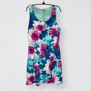 Everly Floral Sleeveless Dress